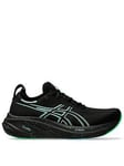 Asics Men's Running Gel-Nimbus 26 Trainers - Black, Black, Size 6.5, Men