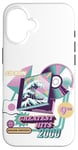 Coque pour iPhone 16 Greatest Hits 2000 Great Wave Off Kanagawa Pun Art japonais