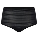 Chantelle Femme Slip Tailleur - Softstretch Stripes, Sans Coutures, Invisible, Taille Unique 36-44 Noir Taille Unique