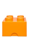 LEGO STORAGE Lego Storage Brick 4 Orange