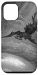 Coque pour iPhone 12/12 Pro Satan descend sur Terre Gustave Doré Paradise Lost