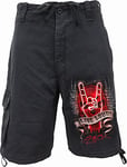 Spiral - Live Loud - Vintage Cargo Shorts Black - XXL