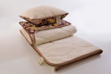 Blanket Merkys Verona, 140X200 Cm, One Side 100% Wool, The Other Side 100% Cotton, 400 G/M2