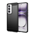 Oppo Reno 12      Carbon Fibre Case    [Black]