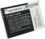 Yhteensopivuus  Nokia Lumia 610C, 3.6V (3.7V), 1300 mAh