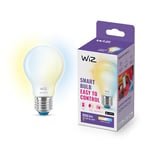 WiZ Tunable White [E27 Edison Screw] Smart Connected WiFi Frosted Light Bulb. 60W Warm to Cool White Light, App Control for Home Indoor Lighting, Livingroom, Bedroom.