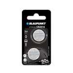 BLAUPUNKT CR2016 coin lithium batteries, 3V, pack of 2, best for car keys, watches and heart rate monitors