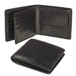 Lavalen Portefeuille Homme Cuir Veritable - Porte Carte Homme et Porte Monnaie Homme Cuir Grande Capacite - Portefeuilles et Porte-Cartes Homme - Porte Carte Bancaire - Idee Cadeau Homme Original.