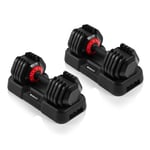 Hammer Sport StrongLock4.0 dumbbell set 50 kg, Justerbara hantlar