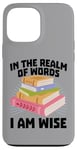 Coque pour iPhone 13 Pro Max Lecteur de livres pour enfants, bibliothèque, livres