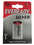 Eveready 9V Silver Battery