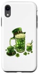 iPhone XR St. Patricks Day Paddys Design Fun to Beers Whiskey Party Case