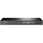 TP-Link - 16 Ports Gigabit Netværks Switch - 10/100/1000 Mbps