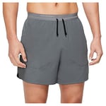 Nike Dri Fit Stride 5In Bf Shorts Smoke Grey/Black/Reflective Si L