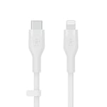 Belkin BOOST CHARGE USB-C to LTG Silicon 1m White