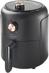 Quest 2.3L Compact Air Fryer with Manual Dial Controls / Non-Stick / 1000W