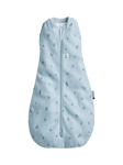 ergoPouch Organic Cocoon Baby Swaddle Sleeping Bag, 1 Tog, Dragonfly Blue