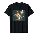 New Year’s Eve Fun with this Happy Cat Costume T-Shirt