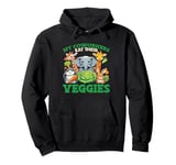 Funny Zoo Keeper My Coworkers Eat Their Veggies Pullover Hoodie