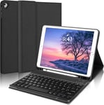 Coque Ipad 6 Génération Avec Clavier, Noir