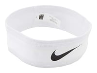 Nike Speed Performance Headband NNN22-101, Unisex Headbands, White, One Size EU