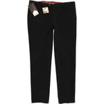 MMX Lynx -L Men Black Skinny Slim Chino Stretch Trousers W40 L34 (53198)