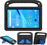 Enfants Coque Pour Lenovo Tablette Pc Tab M8 8.0"", Léger Et Résistant Aux Chocs Avec Poignée Et Support Étui Pour Lenovo Tab M8 4th Gen/ M8 3rd Gen/Smart Tab M8/Tab M8 Fhd 2019 (Noir)