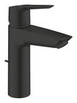 GROHE QuickFix 234552432 GROHE Start mitigeur Lavabo Taille M, Noir Mat, Zugstangen Ablauf