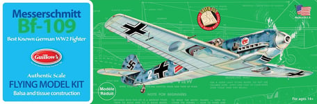 Guillow's Messerschmitt Bf-109 Model Kit (US IMPORT)