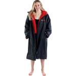 Dryrobe Advance Changing Robe Black Long Sleeve Waterproof Fleece Swimming Mens