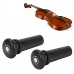 2Pcs High Quality Jujube Wood Violin Tail Endpin Musical Instrument Accessor GSA