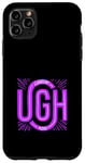 Coque pour iPhone 11 Pro Max Violet UGH. Mood Purple Color Graphic