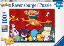 RAVENSBURGER - Puzzle XXL Pokémon – 100 pièces -  - RAV109340