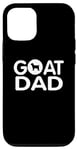 Coque pour iPhone 14 Pro Goat Lover, fête des pères drôle - Goat Dad