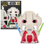 Funko POP! Star Wars General Grievous Large Enamel Pin #27 New