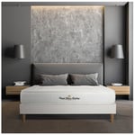 Royal Palace Bedding - Ensemble matelas sommier Nottingham 160 x 200 cm - Couleur : Blanc