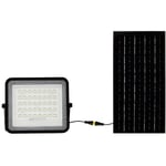 VT-80W 7823 Projecteur d'éclairage led, Panneau solaire 10 w blanc froid noir - V-tac