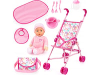 Bayer - Doll's Umbrella Stroller (30585Ab) /Dolls And Dollhouses