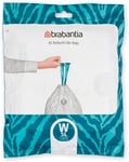 Brabantia 137846 PerfectFit Bin Liners (Size W/5 Litre) Thick Plastic Trash Bag