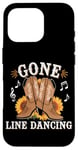 Coque pour iPhone 16 Pro Gone Line Dancing Musique country western Line Dancer