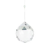 Tierra Zen CR01 Boule de Feng Shui en Cristal Facetté Transparent 63 cm