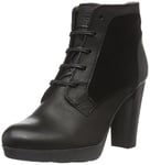 Tommy Jeans Femme C1385larisa 1c Bottes à Tige Courte, Noir 990, 36 EU