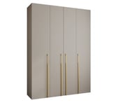 Armoire Como 3 a portes battantes H. 245 x L. 180 x P. 50, 4 portes