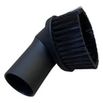 Premium Vacuum Cleaner Furniture Brush, Nozzle, Tool - with 32mm Diameter – with Swivel Head, Joint - Suitable for AEG, Electrolux, Einhell, Hoover, Kärcher, Nilfisk, Panasonic, Rowenta, etc.