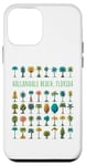 Coque pour iPhone 12 mini Hallandale Beach Floride, États-Unis, motif palmiers