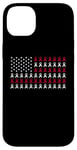 Coque pour iPhone 14 Plus Family HIV Awareness Red Ribbon American Flag AIDS Survivor