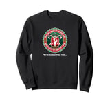 Christmas Yuletide Holiday Bureau of Investigation Deer Seal Sweatshirt