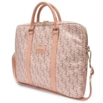 Guess Datorfodral 16'' GCube Stripes - Rosa