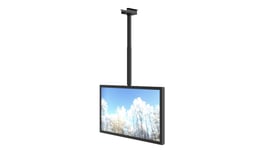 HI-ND 55" ceiling mount for Samsung & LG displays in landscape format, black