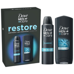 Dove Men+Care Collection Restore Clean Comfort Body Wash Anti Perspirant Classic